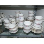 A Paragon "Belinda" part tea and coffee service to include fifteen saucers, seven teacups,