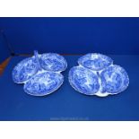 A pair of good sized Spode Italian hors d'oeuvre dishes.