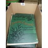 Eight volumes of The Illustrated Dictionary of Gardening (An Encyclopedia of Horticulture).