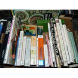 A box of books to include; Needlework, Cooking, etc.