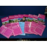 A box of 15 O.S maps; Stratford-On-Avon, Kidderminster, Derby, etc.