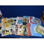 A quantity of children's books: Beatrix Potter, equine books etc.