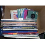A quantity of LP's: The Beatles, Fergal Sharkey, Cliff Richard, Paul Young etc,
