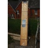 A Wickes softwood tall gate kit.