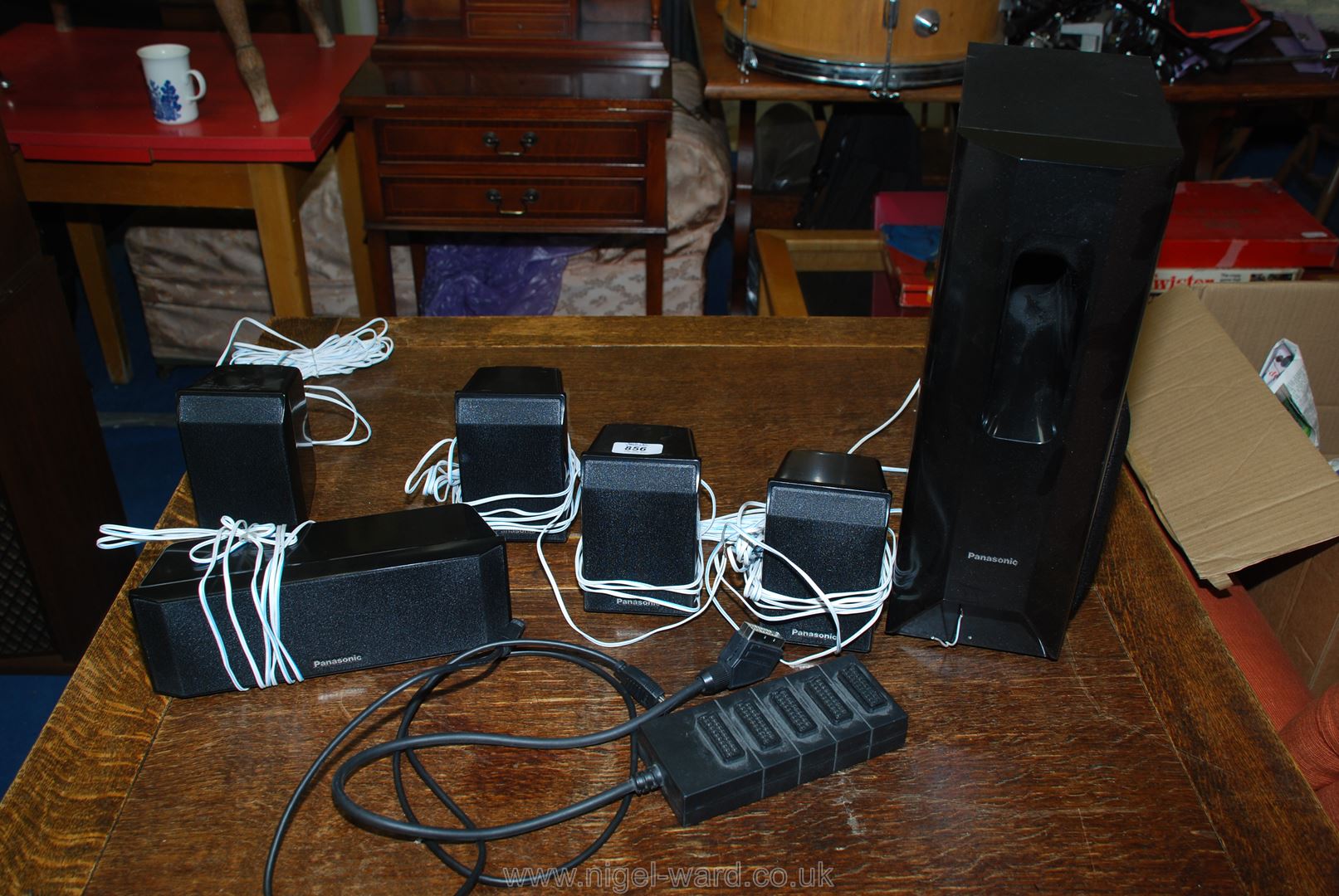 A quantity of Panasonic speakers etc.