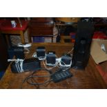 A quantity of Panasonic speakers etc.