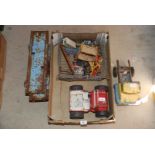 Old Tonka toys and small tin plate toys etc.