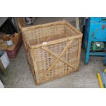 A bamboo basket, a/f.