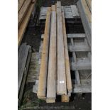 22 lengths of 2 3/4'' x 1 1/2'', up to 75'' long.