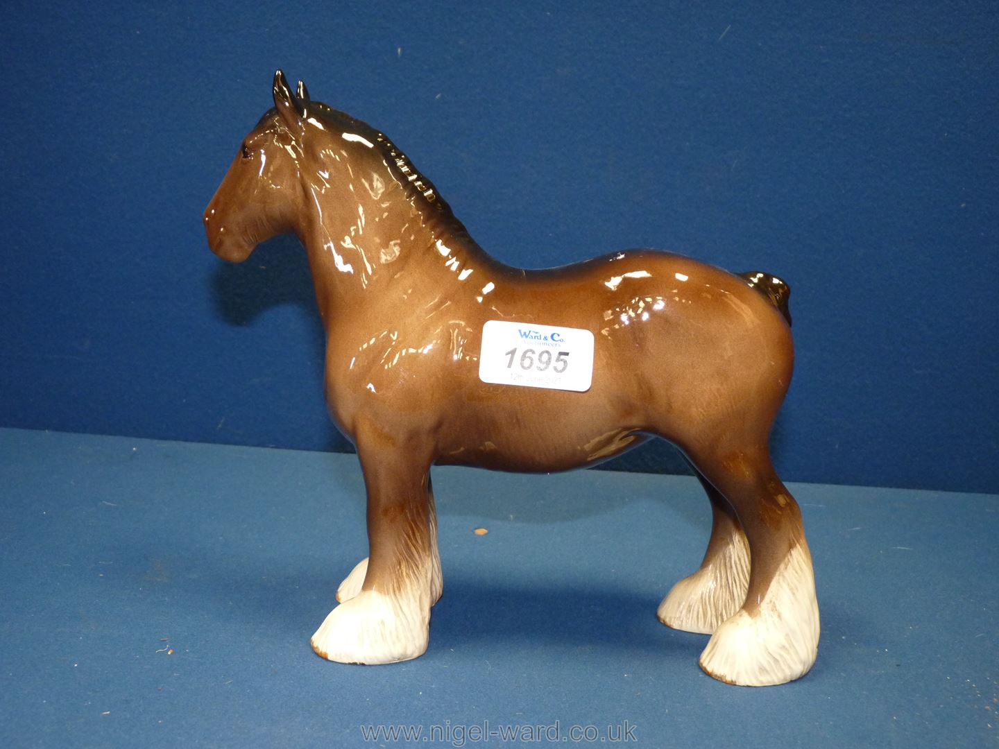 A Beswick Shire Mare. - Image 2 of 3