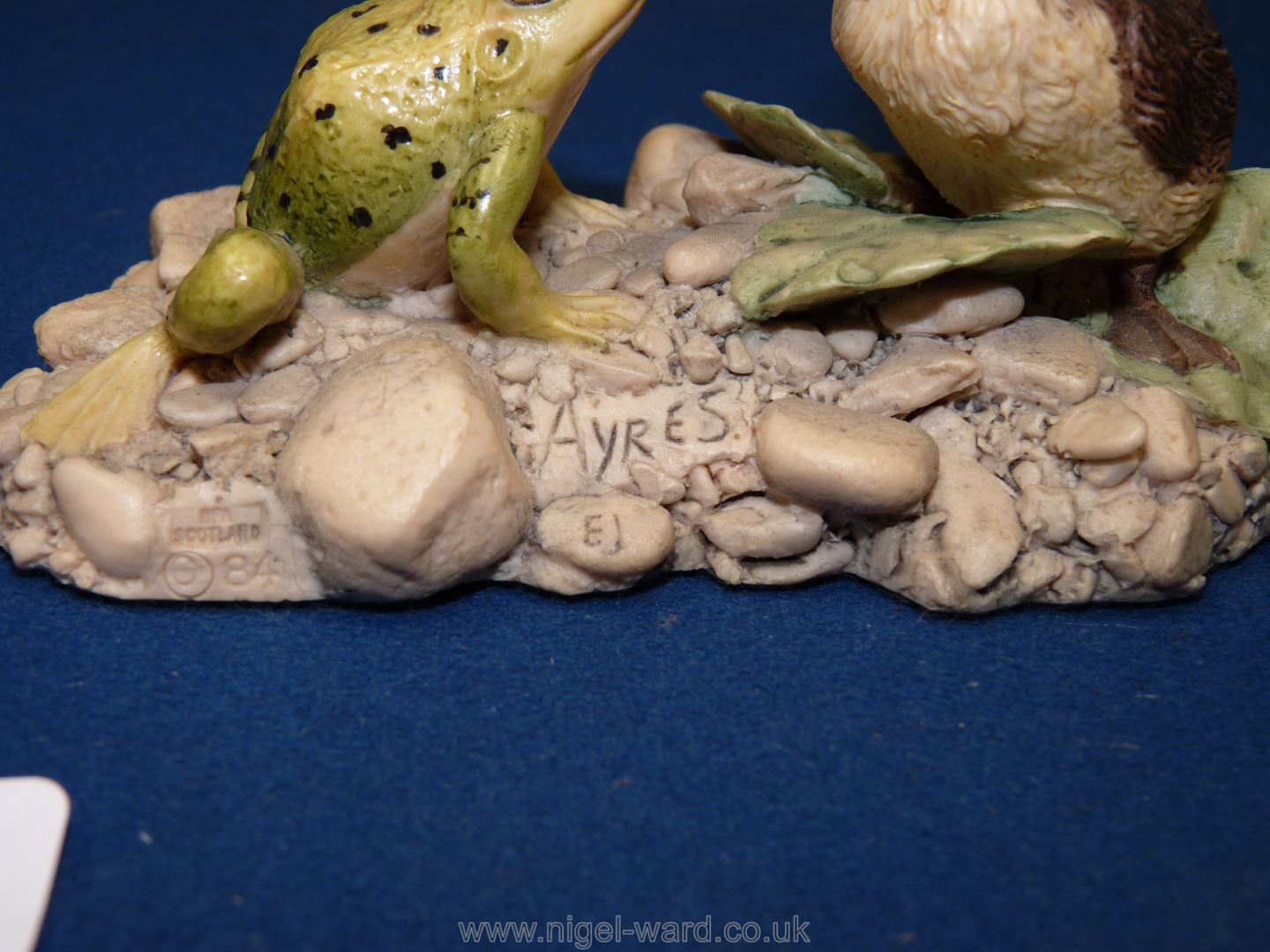 A Border Fine Arts Hedgehog and duck and frog. - Image 4 of 4