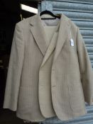 A gent's Magee summer weight cream linen/wool blend Jacket and a Brook Taverner lightweight Suit in