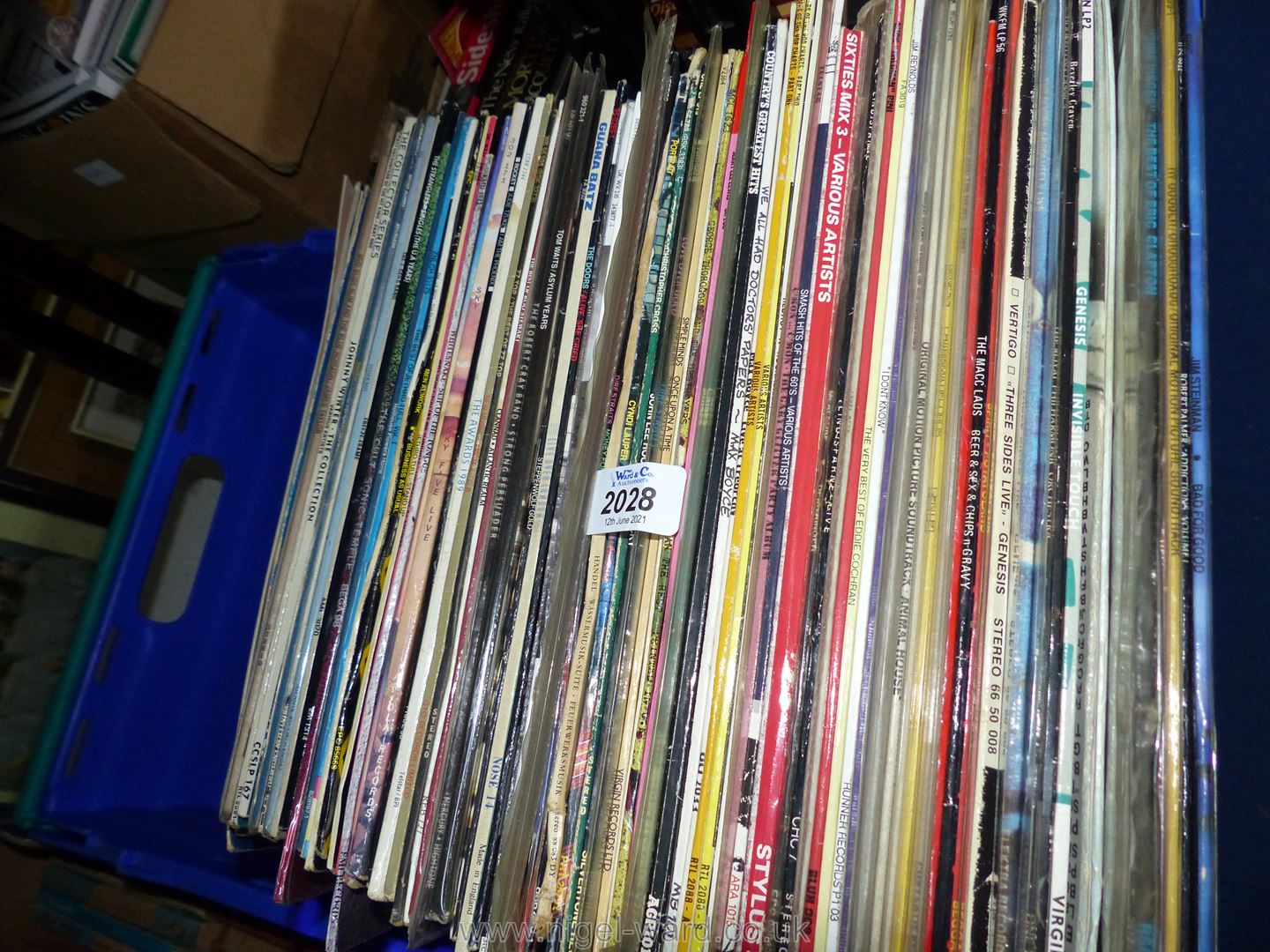 A large quantity of L.P's including Doors, Meatloaf, Picture Disc Anthem by Toyah, etc. - Image 2 of 2