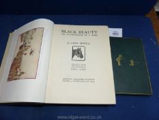 Children's Books 'Winnie the Pooh' fourth printing (1927) and 'Black Beauty' illustrated by Cecil