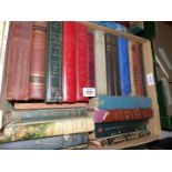 A quantity of books including 'Jamaica Inn', 'Alice in Wonderland' etc.