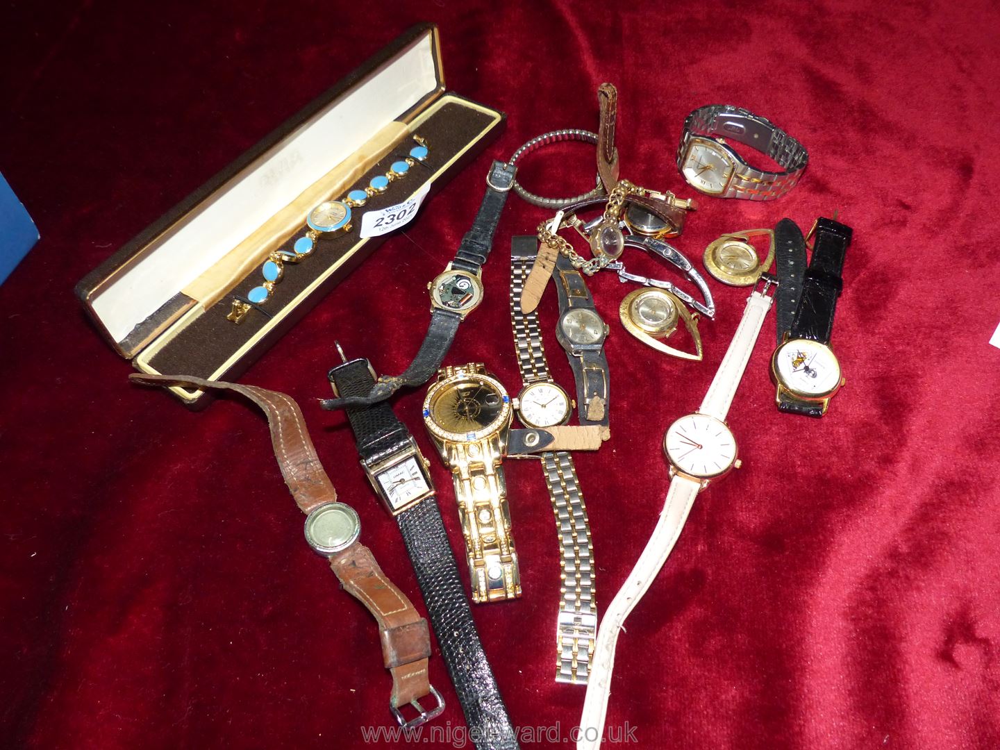 A quantity of Ladies wristwatches including Omac, Pierre Cardin etc., most a/f.