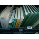 A crate of Gardening Books.