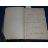 A Charles Dickens magazine book: 'Household Words XII' (1856) half bound in calf.