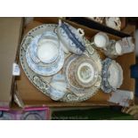A quantity of china teasets including Royal Albert 'Silver Birch',