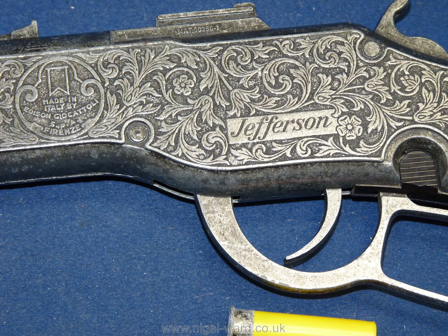 A vintage mini-model/display Winchester type 'Jefferson' under lever rifle, 31'' long. - Image 3 of 3