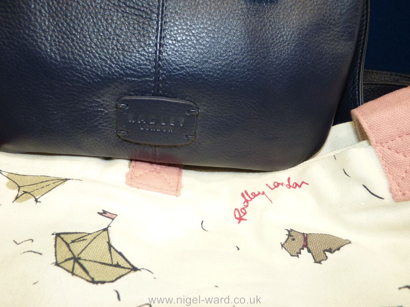 A Radley leather handbag and tote bags together with a Kath Kiddson tote bag. - Image 3 of 3