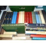 A box of books to include Jane Austin, The World Edition of Hans Christian Anderson Books etc.