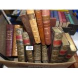 A quantity of novels of George Elliot by William Blackwood and Son's, Dictionary 1707 etc.