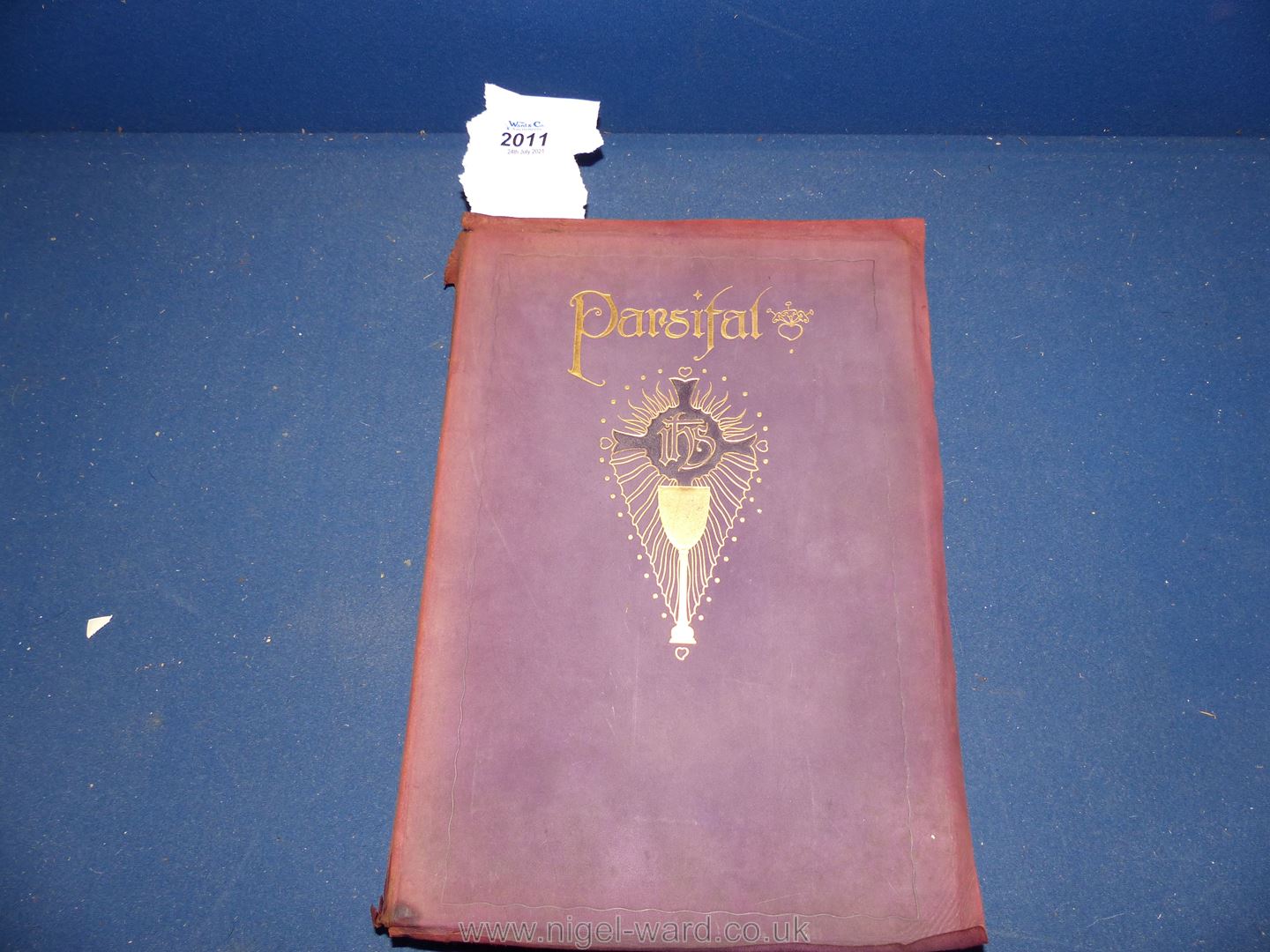 Parsifal by T.W. Rollerton, presented by Willy Pogany Harrap & Co. London 1912.