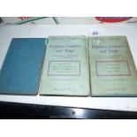 Three volumes of Perfumes, Cosmetics and Soaps with special reference to cosmetics by W. A. Poucher.