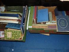 Two boxes of books to include; Ian Fleming, The Dairy Cow, Aeronautical Engineering Vol.