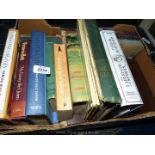 A box of novels to include; Victoria Holt, Carlos Ruiz Zafon, Dickens, Watership Down, etc.