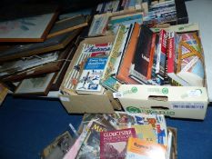 A quantity of books including; London, Motor Manuel, The Autocar, Meccano magazines,