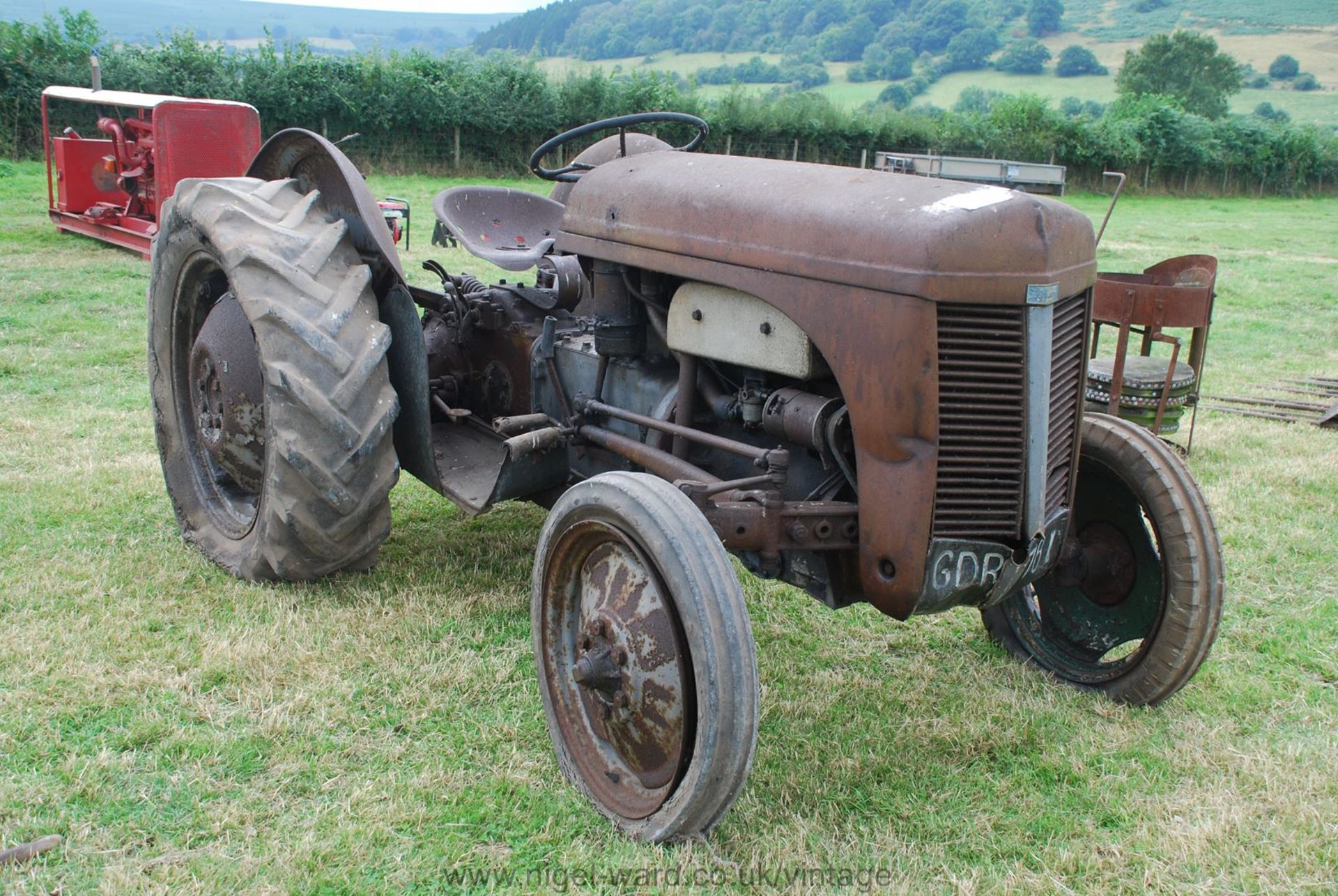 A Ferguson T20 petrol/T.V.O. tractor for restoration. serial no. ED 224444.