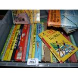 A box of children's books including Enid Blyton, Diana for Girls, Princess Ballet Book etc.