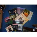 A small quantity of LP's including Cleo Laine, The Beatles,