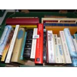 A box of novels including Ian McEwan 'Enduring Love',