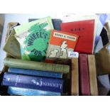 A quantity of books including 'Bees for Beginners', 'Ward Lock's Red Guide to North Wales' ,