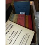 Box of Books including Capt. W.E Jones, R.L Stevenson, Winnie the Pooh etc.