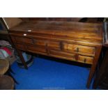 Oriental style sideboard.