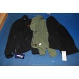 Three new men's fleece jackets XXL & XL.