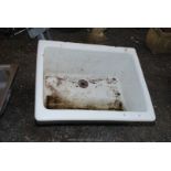 Large butlers sink, 30'' x 25'' x 15'' deep.