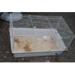 Large hamster cage, 30'' x 19'' x 16'' high.