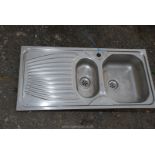 Franke stainless steel kitchen sink.