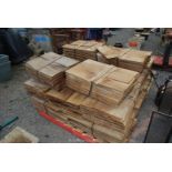 Large quantity of Colt Red Cedar roofing shingles/boards.