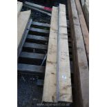 Five untreated softwood posts 4 1.2'' x 3'' x 121''.