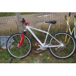 A Marin County Palisades trail 21 speed push bike, gear a/f.