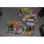 Quantity of vintage tractor magazines.