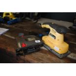 Power Plus sander and Pro Jigsaw.