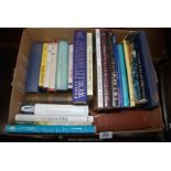 Box of books 'Country Houses' etc.