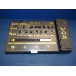 A VOX ToneLab Ex multi-effect Pedal, for guitar supply.